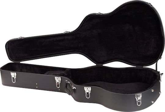 RockCase Standard Waterproof Suitcase Acoustic Guitar Padded Black