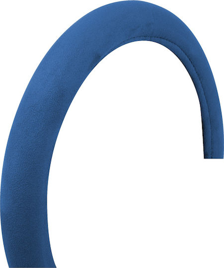 Lampa Auto-Lenkradabdeckung Soft-Touch mit Durchmesser 46-48cm Mikrofaser Blau 98672