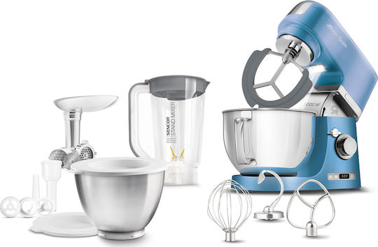 Sencor Stand Mixer 1000W with Stainless Mixing Bowl 4.5lt