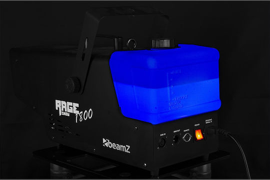 BeamZPro Rage 1800 Μηχανή Χιονιού 1800W με Ασύρματο / Ενσύρματο Χειριστήριο και Δυνατότητα Σύνδεσης με Κονσόλα Φωτισμού
