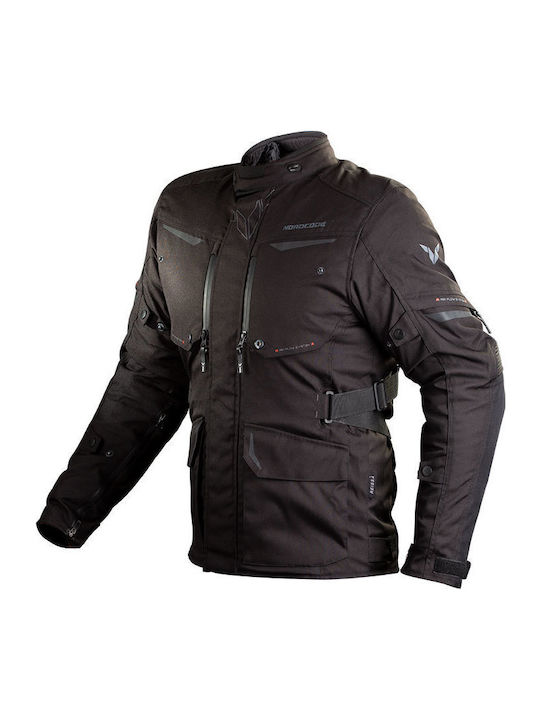 Nordcode Senegal Men's Motorcycle Jacket Cordura 4 Seasons Waterproof Black