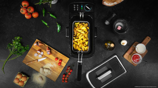 Cecotec Cleanfry 3000 Profilter Фритюрник 3лт Сребрист