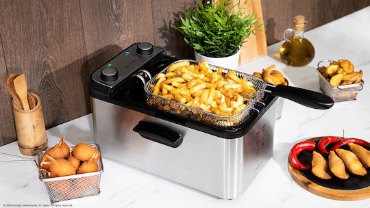 Cecotec Cleanfry Infinity 3000 Deep Fryer 3lt Silver