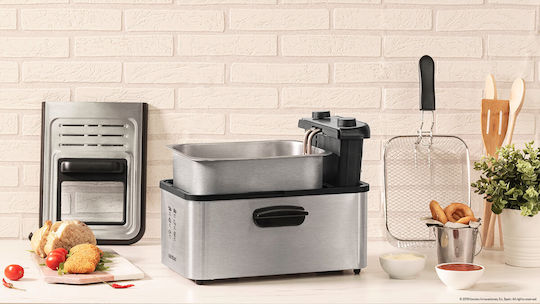 Cecotec Cleanfry Infinity 3000 Deep Fryer 3lt Silver