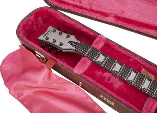 Gator Gibson Les Paul Βαλίτσα Ηλεκτρικής Κιθάρας με Επένδυση Καφέ