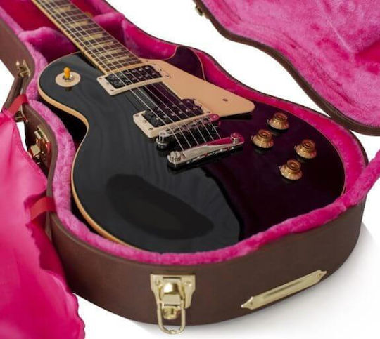 Gator Gibson Les Paul Βαλίτσα Ηλεκτρικής Κιθάρας με Επένδυση Καφέ