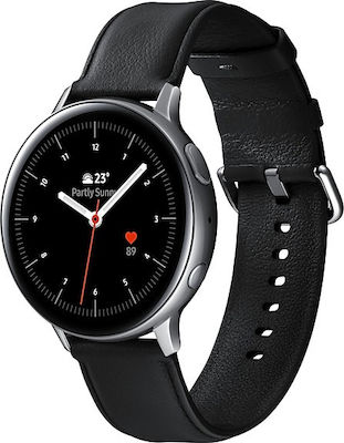 Samsung Galaxy Watch Active2 Неръждаема стомана 44мм Водоустойчив с Пулсомер (Сребрист)