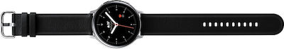 Samsung Galaxy Watch Active2 Неръждаема стомана 44мм Водоустойчив с Пулсомер (Сребрист)