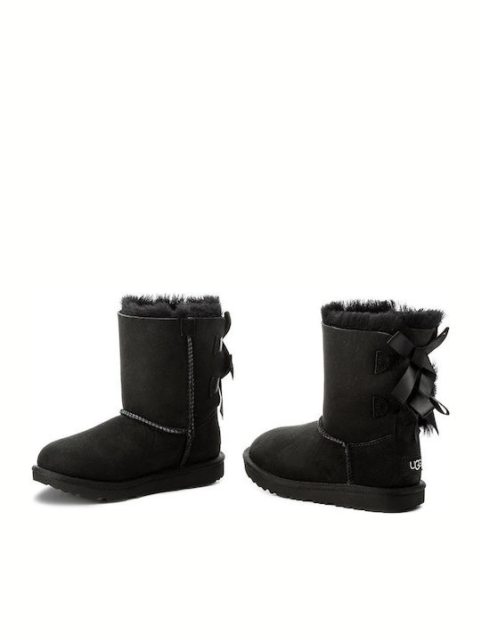 Bailey Suede Παιδικά Μποτάκια Μαύρα