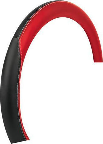 Lampa Car Steering Wheel Cover Club with Diameter 49-51cm Synthetic Red L9891.2>9849.5