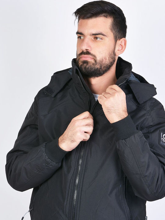 Μπουφάν Bomber Μαύρο