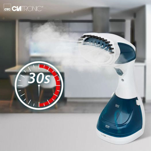 Clatronic DB3717CL Ατμοκαθαριστής Ρούχων Χειρός 1100W με Δοχείο 200ml Μπλε