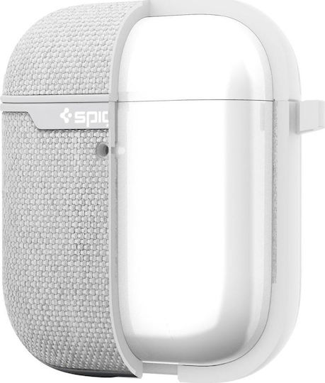 Spigen Urban Fit Silicone Case with Keychain Gray for Apple AirPods