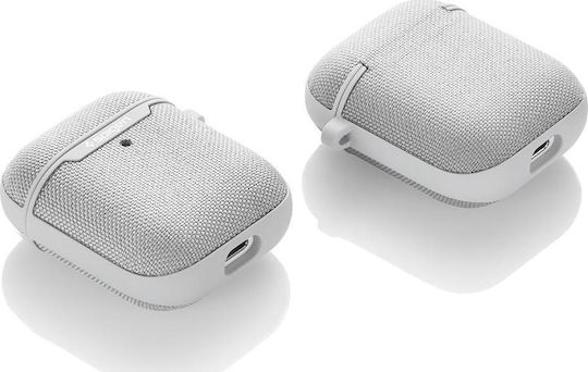 Spigen Urban Fit Silicone Case with Keychain Gray for Apple AirPods