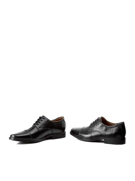 Tilden Cap Men's Leather Dress Shoes Black