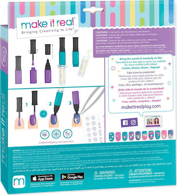 Make It Real Paint & Sparkle Mermaid Nail Art Maniküre-Spielzeug 2324