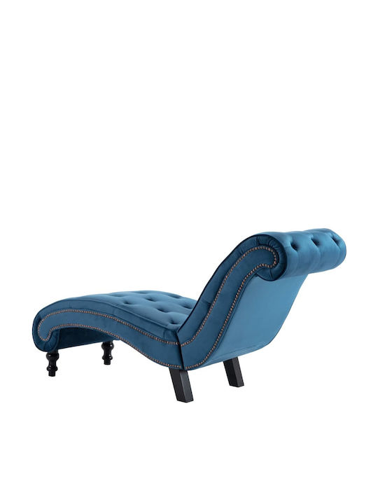 Recliner Chesterfield Catifea Albastru L145xW52xH77buc