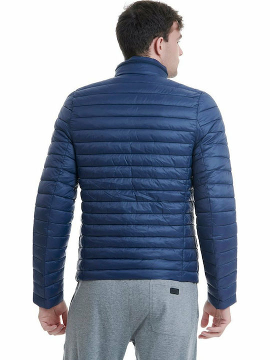 BodyTalk 1192-958929 Men's Winter Puffer Jacket Ocean Blue