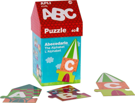 Puzzle pentru Copii Little House ABC pentru 3+ ani+ Ani 40buc Apli Kids