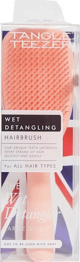 Tangle Teezer The Large Wet Detangler Hair Brush Peach Glow