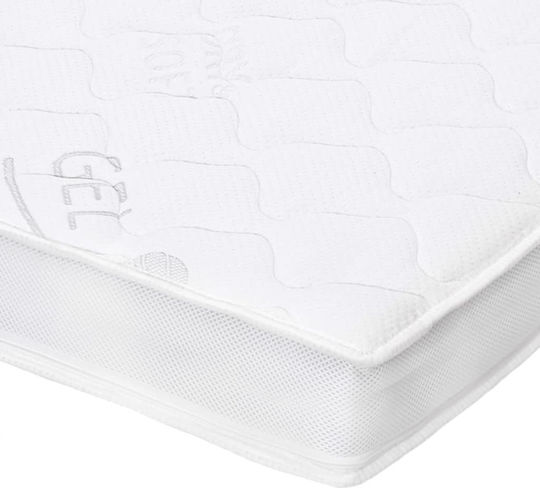vidaXL Ανώστρωμα Μονό Foam με Αποσπώμενο Κάλυμμα 80x200x7εκ.