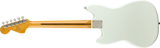 Squier Classic Vibe 60s Elektrische Gitarre Versatz mit SS Tonabnehmerkonfiguration Sonic Blue