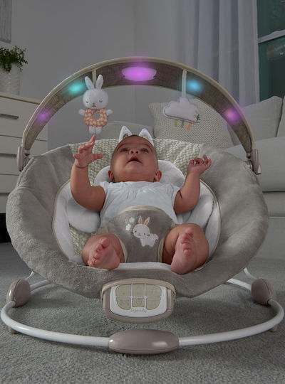 Ingenuity Ηλεκτρικό Relax Μωρού InLighten Bouncer με Μουσική και Δόνηση Twinkle Tails για Παιδί έως 9kg