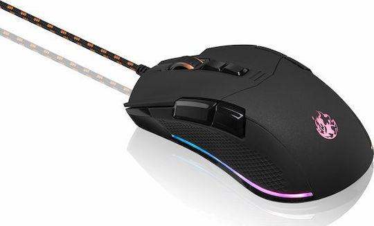ADX Advanced M0519 RGB Gaming Gaming Maus 16000 DPI Schwarz