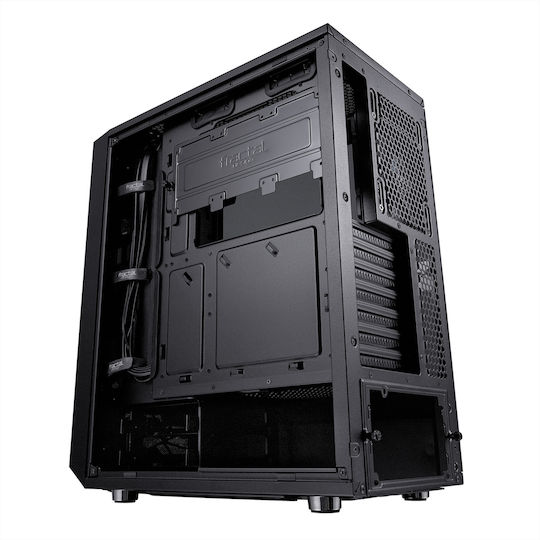 Fractal Design Meshify C Dark Tempered Glass Gaming Midi Tower Computer Case with Side Window Black