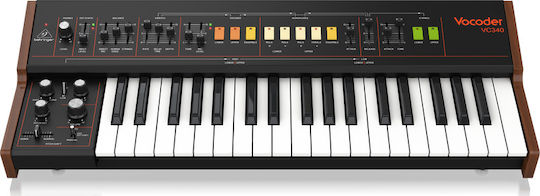 Behringer Synthesizer Vocoder VC340 με 37 Δυναμικά Πλήκτρα Μαύρο