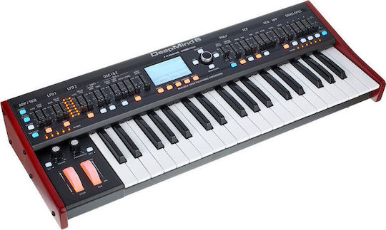 Behringer Synthesizer Deepmind 6 mit 37 Dynamisch Tasten Schwarz