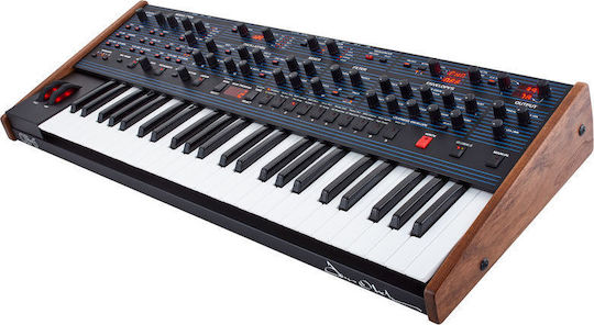 Dave Smith Synthesizer OB-6 με 49 Βαρυκεντρισμένα Πλήκτρα Μαύρο