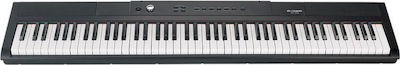 Thomann Electric Stage Piano SP-320 with 88 Semi-Weighted Keys Built-in Speakers and Connection with Headphones and Computer Black