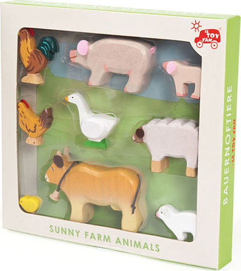 Le Toy Van Sunny Farm Animals για 3+ Ετών (Διάφορα Σχέδια)