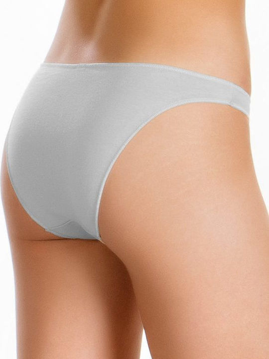 Miss Βαμβακερά Γυναικεία Slip 3Pack Λευκά