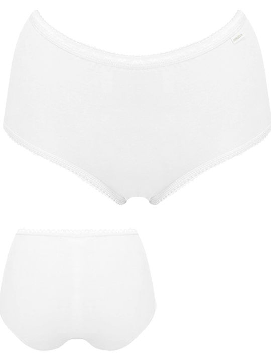 Βαμβακερά Damen Boxer 2Pack Weiß