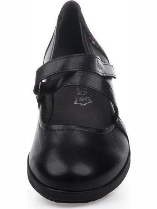 Дамски балетни обувки Black matte