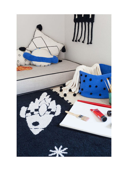 Lorena Canals Handmade Kids Cotton Rug Universe Stars 140x200cm