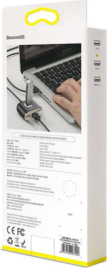 Baseus Square Hub 4 Ports USB 3.0 with USB-A Connection