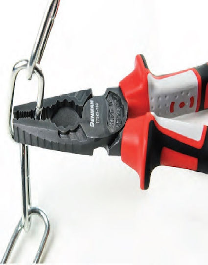 Benman 77523 Πένσα Ίσια Powergrip Μήκους 180mm