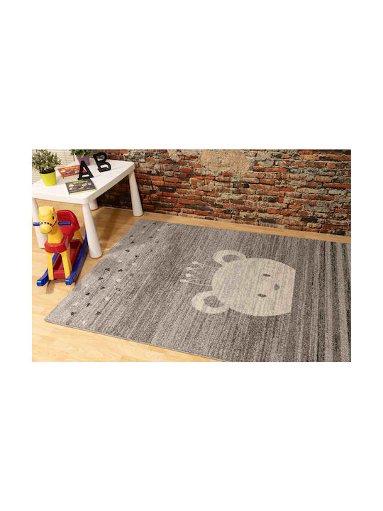 Ezzo 8616 Kinder Teppich Gray 160x230cm Dicke 9mm