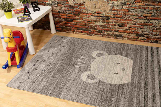 Ezzo 8616 Детско килимче Сив 160x230см Дебелина 9мм