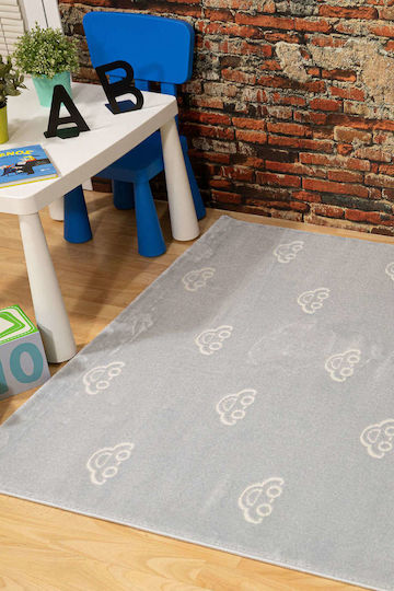 Ezzo 8607 Kinder Teppich Hellblau 160x230cm
