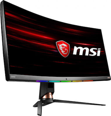 MSI Optix MPG341CQR Ultrawide VA HDR Curved Gaming Monitor 34" QHD 3440x1440 144Hz με Χρόνο Απόκρισης 1ms GTG