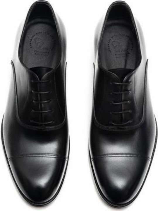 Perlamoda 8914 Handmade Men's Leather Dress Shoes Black