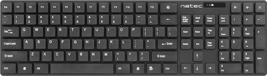 Natec NZB-1440 Fără fir Set tastatură și mouse Engleză US