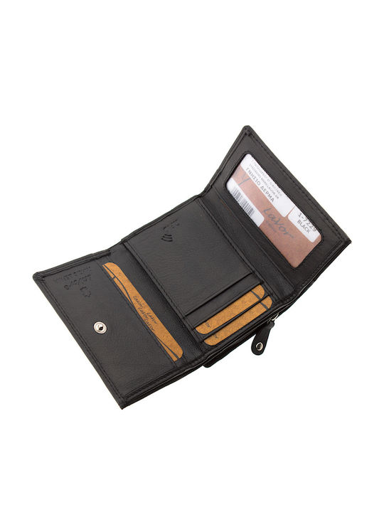 Lavor Δερμάτινο Ανδρικό Πορτοφόλι με RFID Μαύρο Lavor Δερμάτινο Ανδρικό Πορτοφόλι με RFID Μαύρο