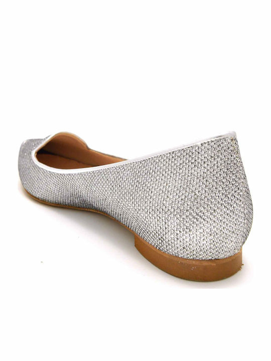 Sante Damen Ballerinas Spitz zulaufend in Gray Farbe 91-311-10