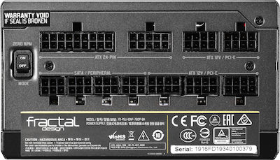 Fractal Design Ion+ 760W Platinum 760W Τροφοδοτικό Υπολογιστή Full Modular 80 Plus Platinum