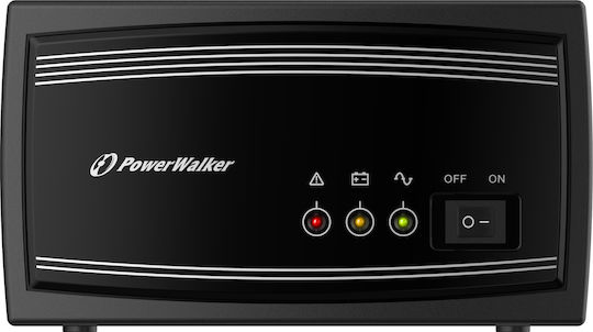 Powerwalker Инвертор Чиста Синусоидална Вълна Мощност 650W с Входно Напрежение 12V Еднофазен 10120220